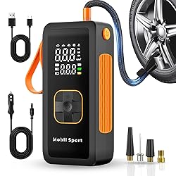 Tire Inflator Portable Air Compressor, 180 PSI Air