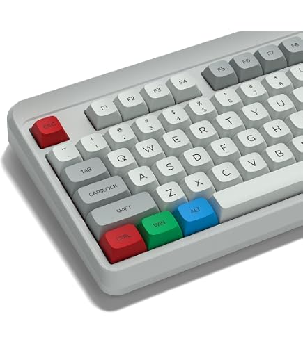 XDA 125 Dye Sub Retro PBT Full Keycap Set For MX Cambodia