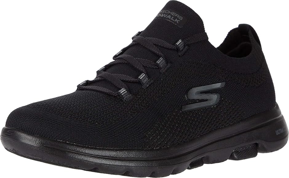 skechers go run 5 womens black