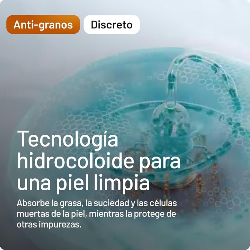 Parche Anti-Granos, Tratamiento Acné Uso Diurno, 15 uds