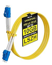 VANDESAIL LC to LC Fiber Patch Cable Single Mode