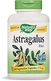 Nature's Way Astragalus Root; 470 mg per serving; TRU-ID Certified; Non-GMO Project; Vegetarian; 180 Vegetarian Capsules