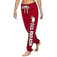 U.S. Polo Assn. Womens Sweatpants - Women Joggers Sweats with Logo Print - French Terry Poly-Cotton
