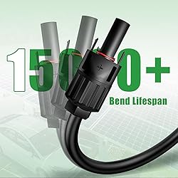 Feotech Twin Wire 30FT Solar Extension Cable