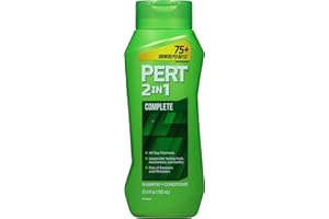 PERT 2 in 1 Complete Clean Shampoo and Conditioner - Mens Shampoo for Daily Use - Hair Conditioner for Men - Removes Dirt, Oil, and Build Up - 25.4 oz