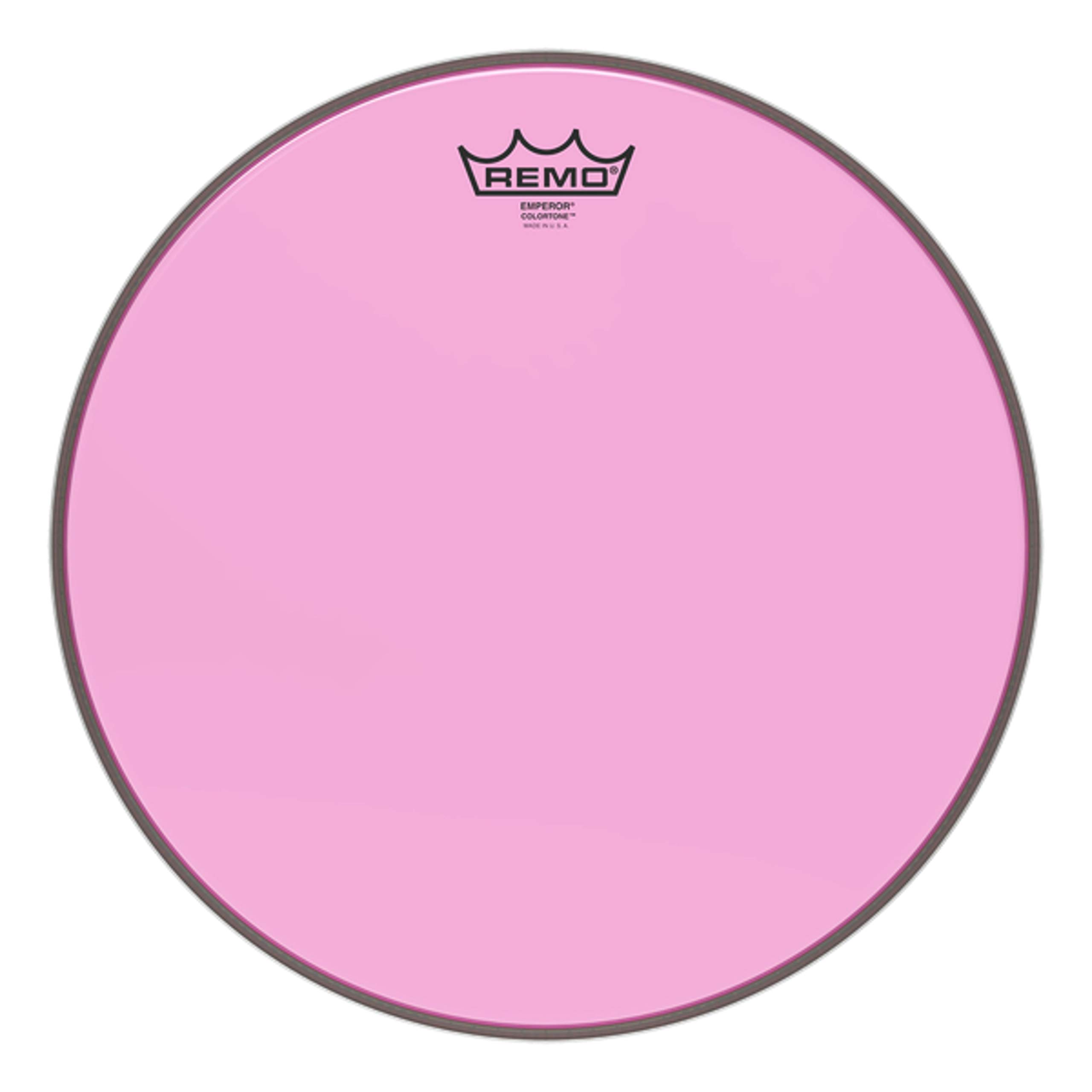 Remo Drumhead Colortone Emperor Clear Pink – 18" – BE-0318-CT-PK