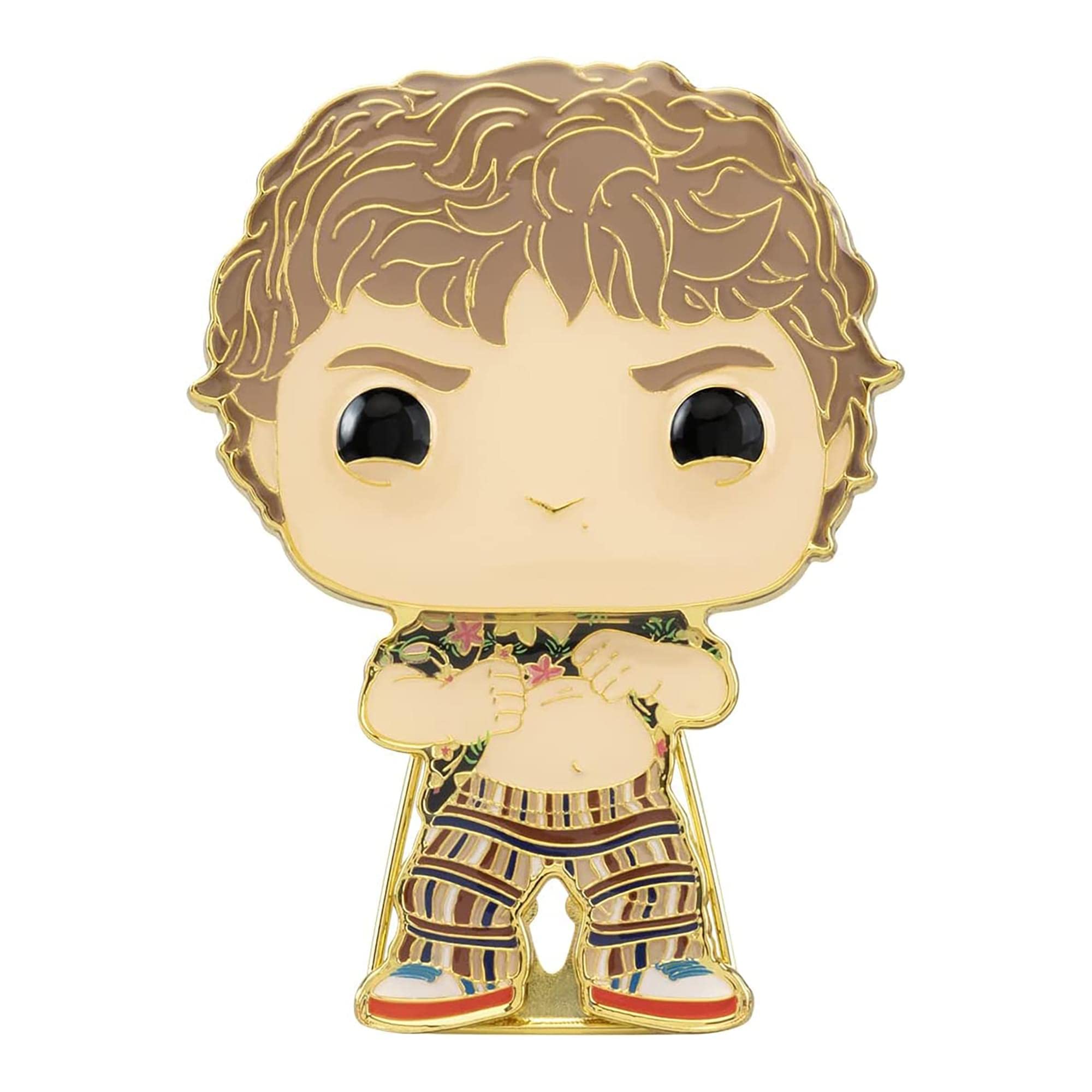 Funko Pop! Large Enamel Pin GOONIES: CHUNK - Mikey - the Goonies Enamel Pins - Cute Collectable Novelty Brooch - for Backpacks & Bags - Gift Idea - Official Merchandise - Movies Fans
