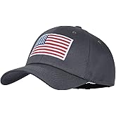 IIN American Flag Baseball Cap for Men Women Low Profile USA Army Tactical Operator Military Plain Dad Hat