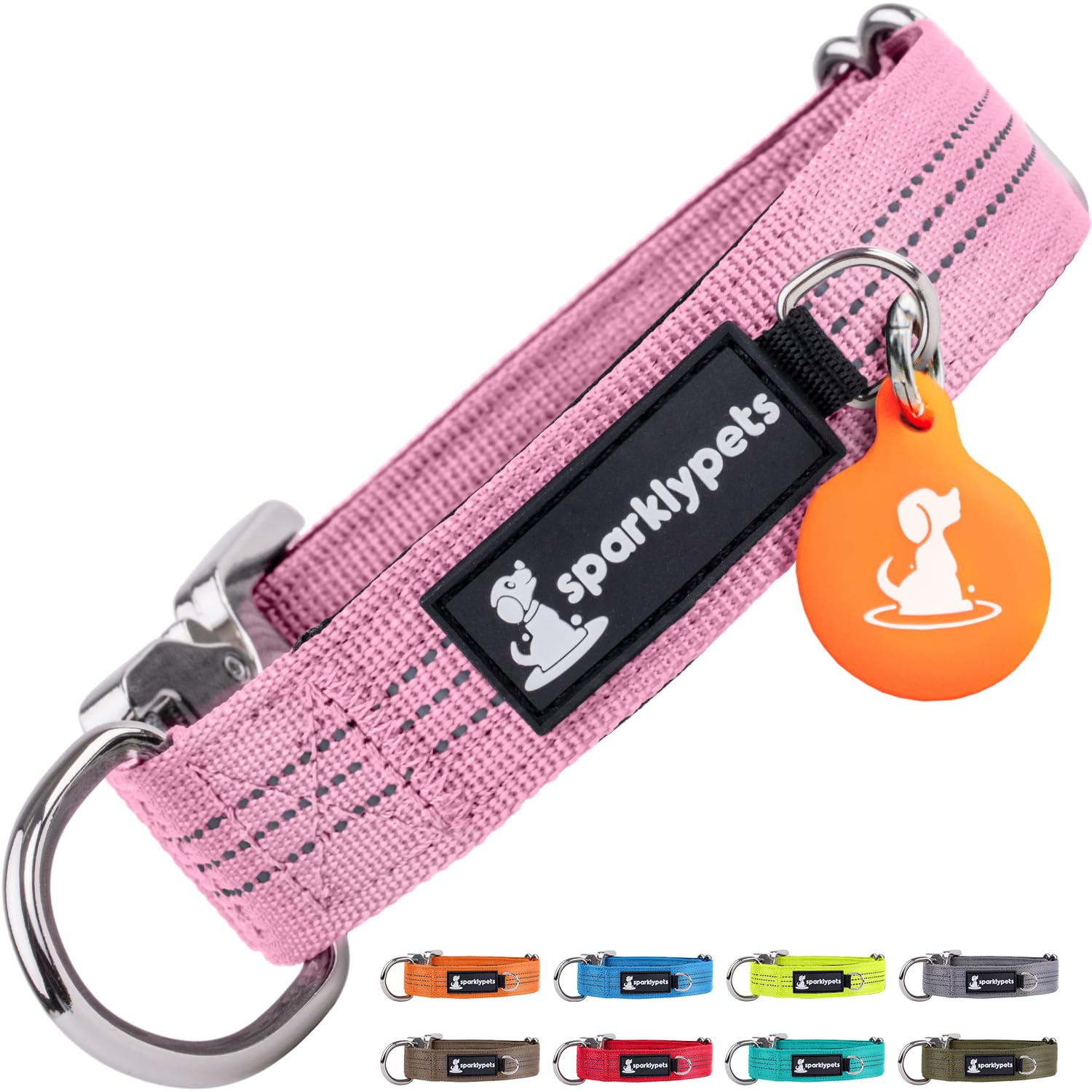 SparklyPets Small Dog Collar with Quick Release