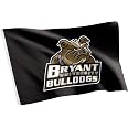 Bryant University Bulldogs Flag – Officially Licensed 3x5 Foot Flag, 100% Polyester, Quad Stitching, Two-Sided, Metal Grommets