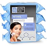 Global Beauty Care Makeup Remover Wipes (120 Count, Retinol)