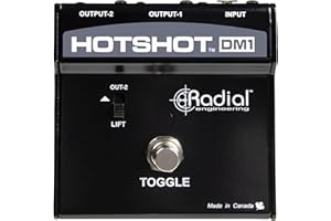 Radial Engineering HotShot DM1 Microphone Signal Muting Footswitch
