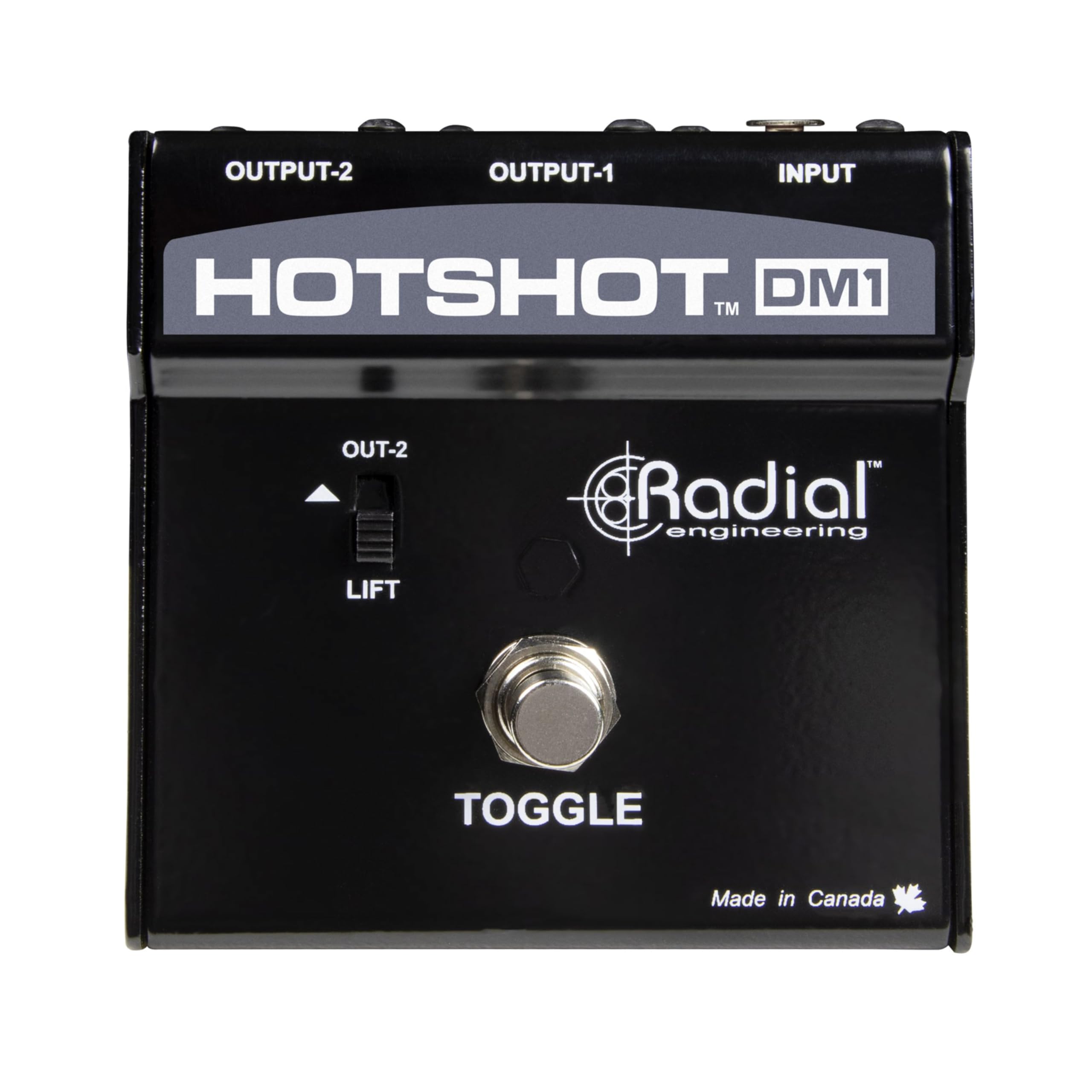 Radial Engineering HotShot DM1 Microphone Signal Muting Footswitch