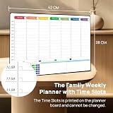 POPRUN A3 Weekly Planner Whiteboard Self Adhesive 42 x 28 cm view 3