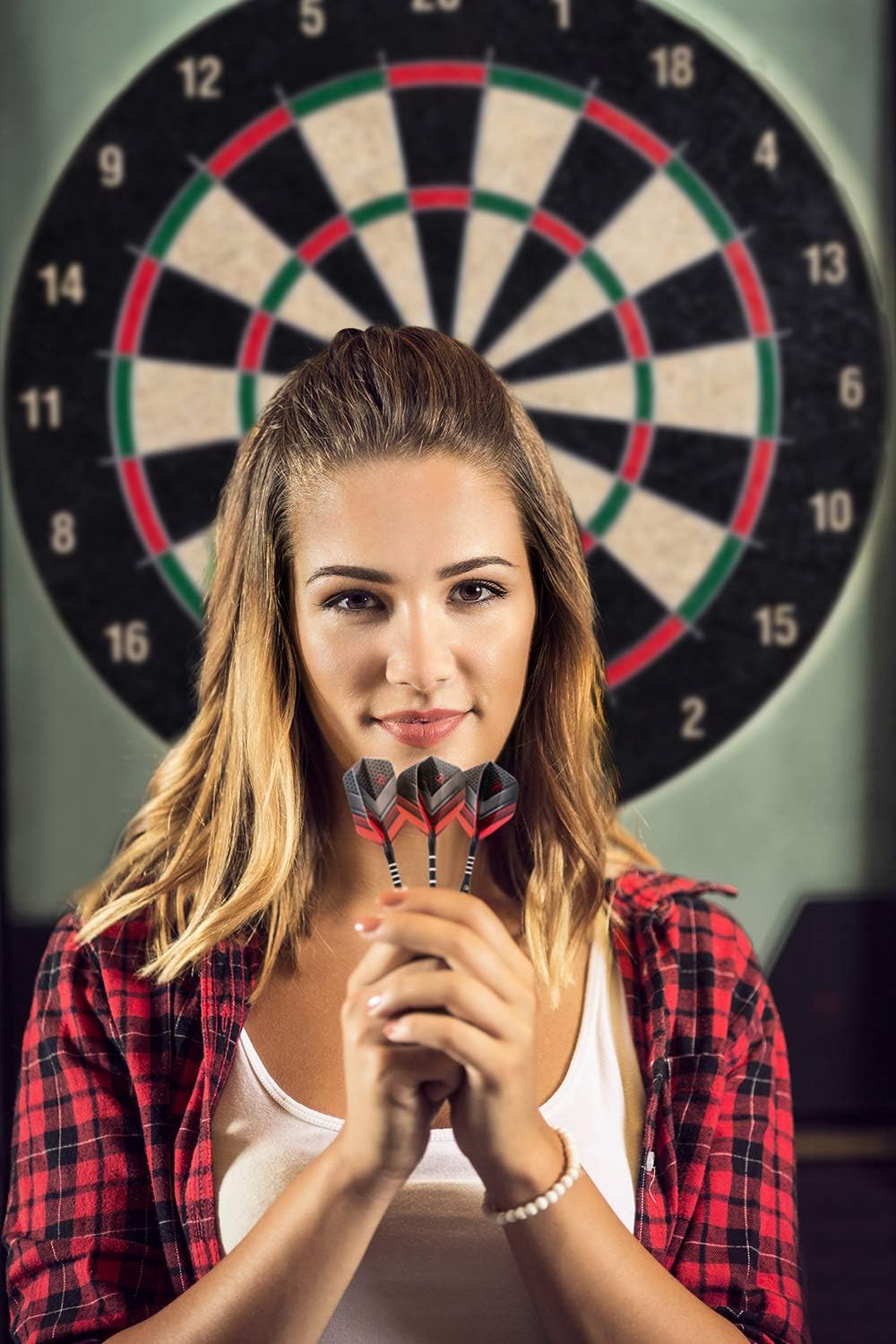 Whimlets Steel Tip Darts Set - Professional Darts Steel Tip for Dartboard with Brass Barrels and Extra Aluminum Shafts, O-Rings, Flights + Dart Tool and Sharpener + Gift Case : Sports & Outdoors