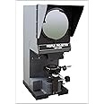 Radical Profile Projector Optical Comparator Digital Inch MM Measuring Micrometer 250mm Screen for Linear and Angular Measurements