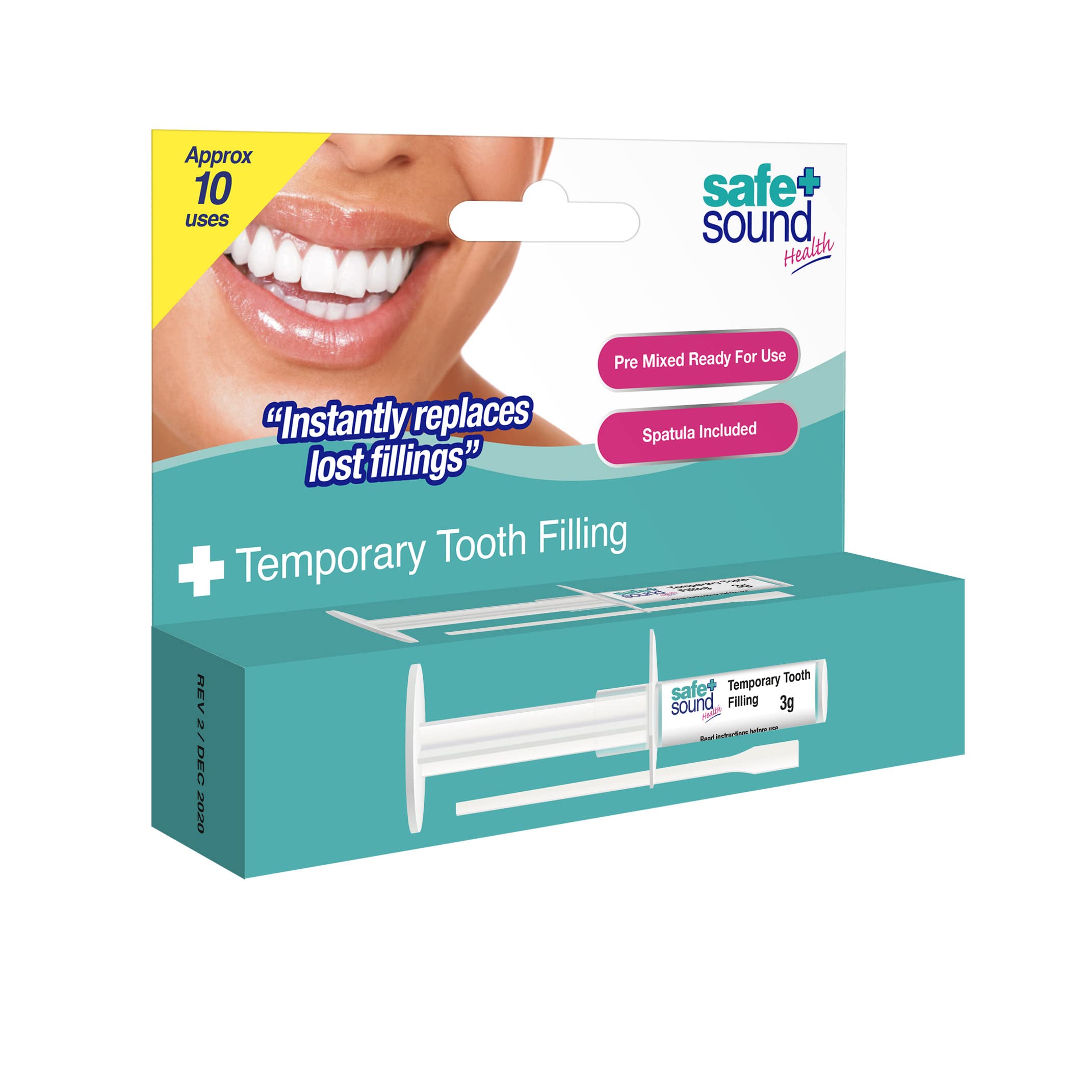 Safe + Sound Dental Temporary Tooth Filling