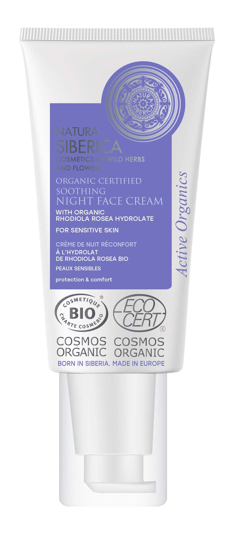 Natura Siberica Organic Certified Sensitive Skin, Soothing Night Face Cream