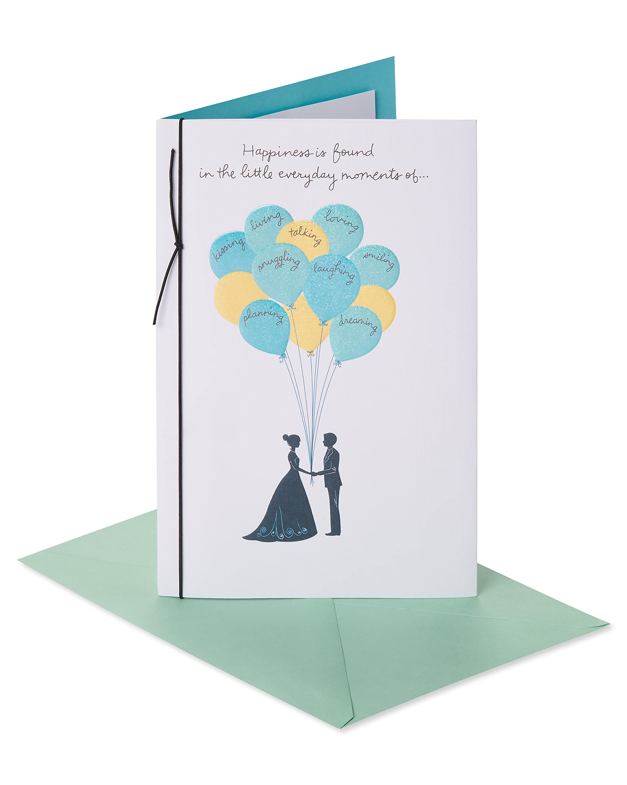 American Greetings Everyday Moments Wedding Card with Foil