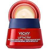 VICHY Liftactiv B3 Tone Correcting Night Cream, 4% Niacinamide + 0.15% Pure Retinol, Anti Aging Face Cream Evens Skin Tone, Fade Dark Spots & Smooth Wrinkles, Formula Minimizes Risk Of Irritation