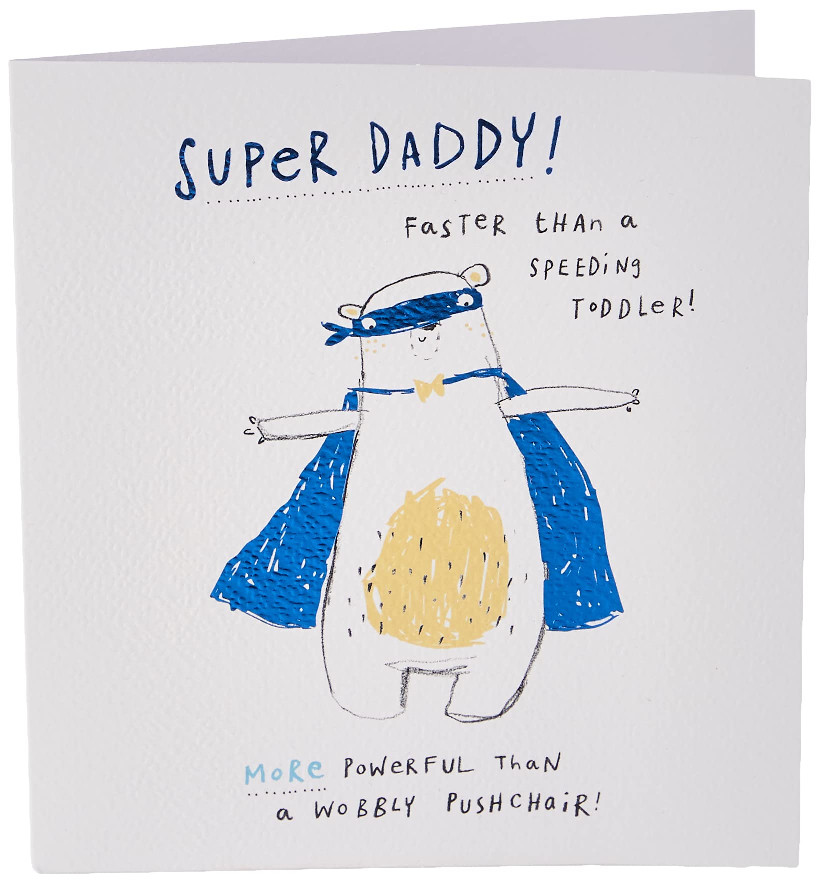 Hallmark Father's Day Card for Daddy - Cute Super Daddy Bear Design
