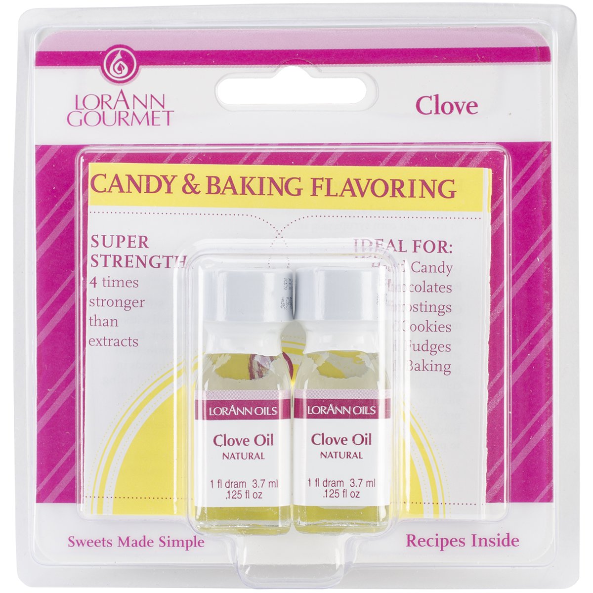 Lorann Oils Candy & Baking Flavoring .125oz 2/PkgClove Oil Amazon.co.uk Kitchen & Home