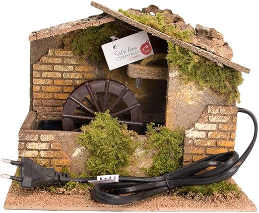 Moulin à Eau Pour Crèche Avec Mouvement Amazonfr Cuisine