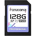 fanxiang 128GB SDXC Memory Card, SD Card, UHS-I, C10, U3, V30, Full-HD & 4K Video, Up to 100/45 MB/s Read/Write, for Photography Enthusiast, Video Creator, Videographer