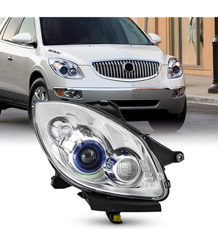 HID/Xenon w/o AFS Projector Headlight Driver Side For 2013-2017 Buick Enclave