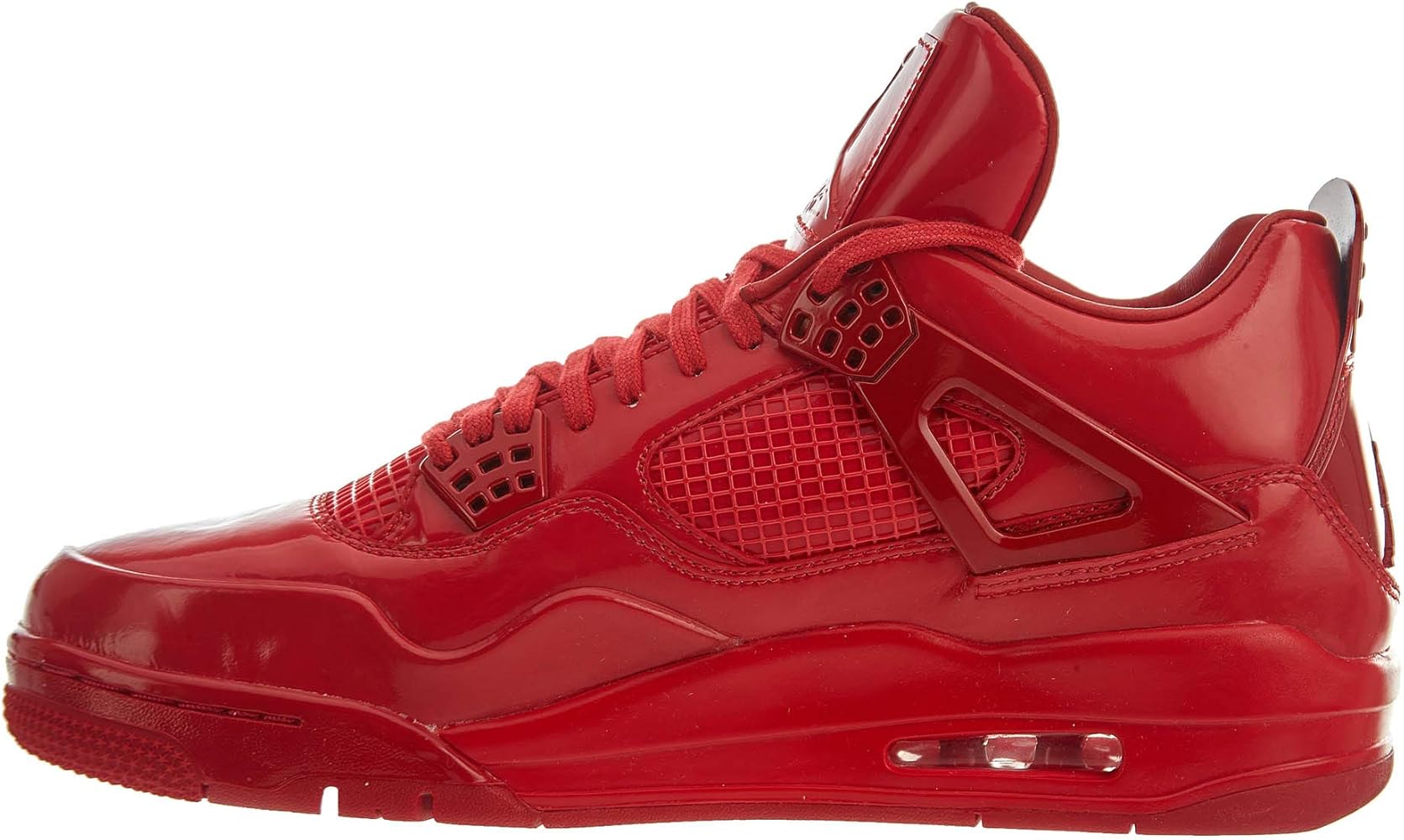 red patent leather jordan 4