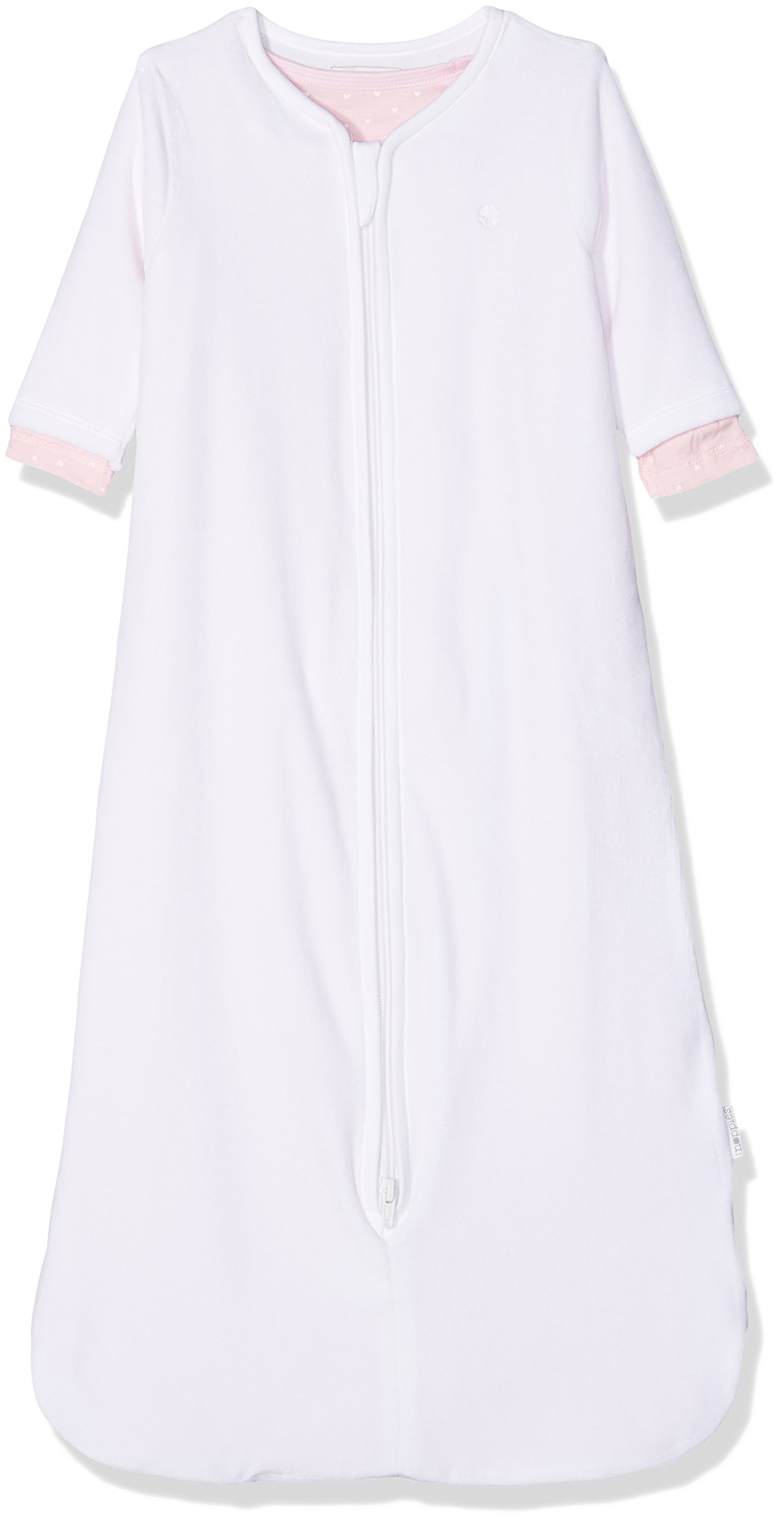 Noppies Unisex_Baby U Sleepingbag Set Nanno Sleeping Bag, White, 9-12 Months