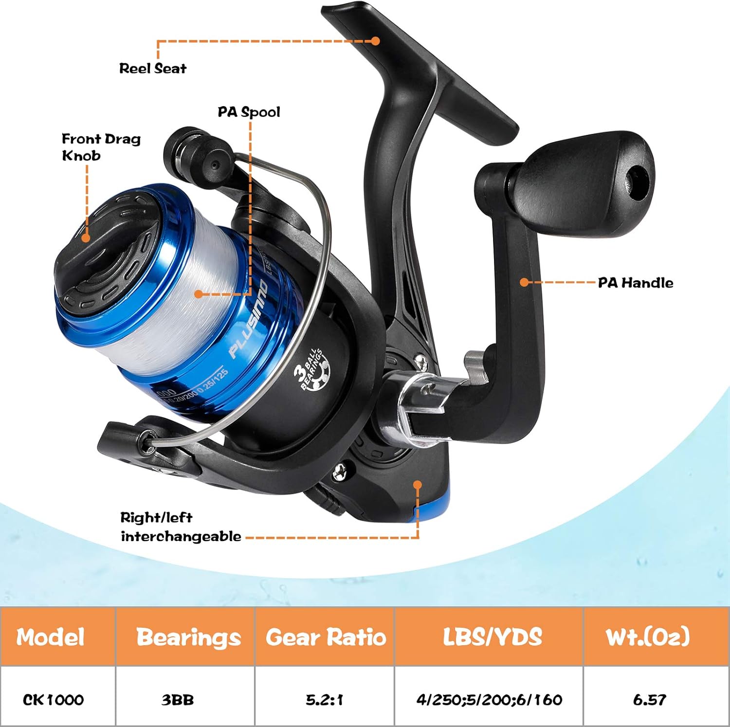 PLUSINNO Kids Fishing Pole, Portable Telescopic Fishing Rod and Reel Combo Kit - with Spinning Fishing Reel Tackle Box for Boys, Girls, Youth : Sports & Outdoors