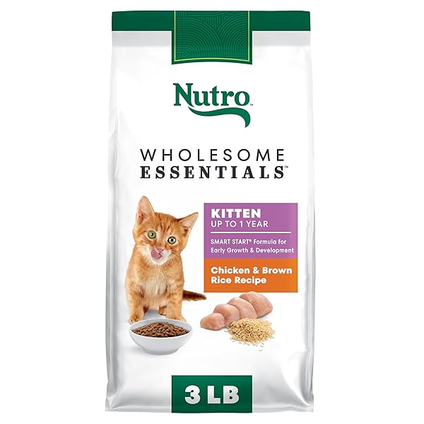 NUTRO WHOLESOME ESSENTIALS KITTEN FOOD DRY RECIPE FOR...