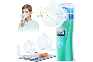 Dornvap Nebulizer, Portable Nebulizer Machine for Kids and Adults, Nebulizer Machine,The USB Rechargeable Handheld steam Inhaler Great for Travel, Office & Home Analysis
