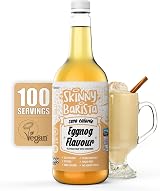 The Skinny Food Co Eggnog Barista Syrup 1L sugar free vanilla custard