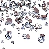 Lot 292 pcs Swarovski Flatback Rhinestone #2028 Hotfix ss34 - ss30 - ss20 - ss16 - ss12 - ss10 Crystal Clear.
