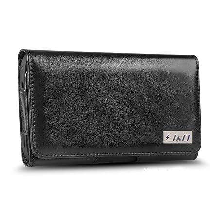 J & D Kompatibel für Xperia XA, PU-Leder Handytasche mit Gürtelclip, Ausweishülle aus Leder für Sony Xperia XA - Geeignet für