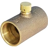 Supply Giant EDXD0034 3/4" No Lead Cast Brass Straight Drain Coupling with Cap