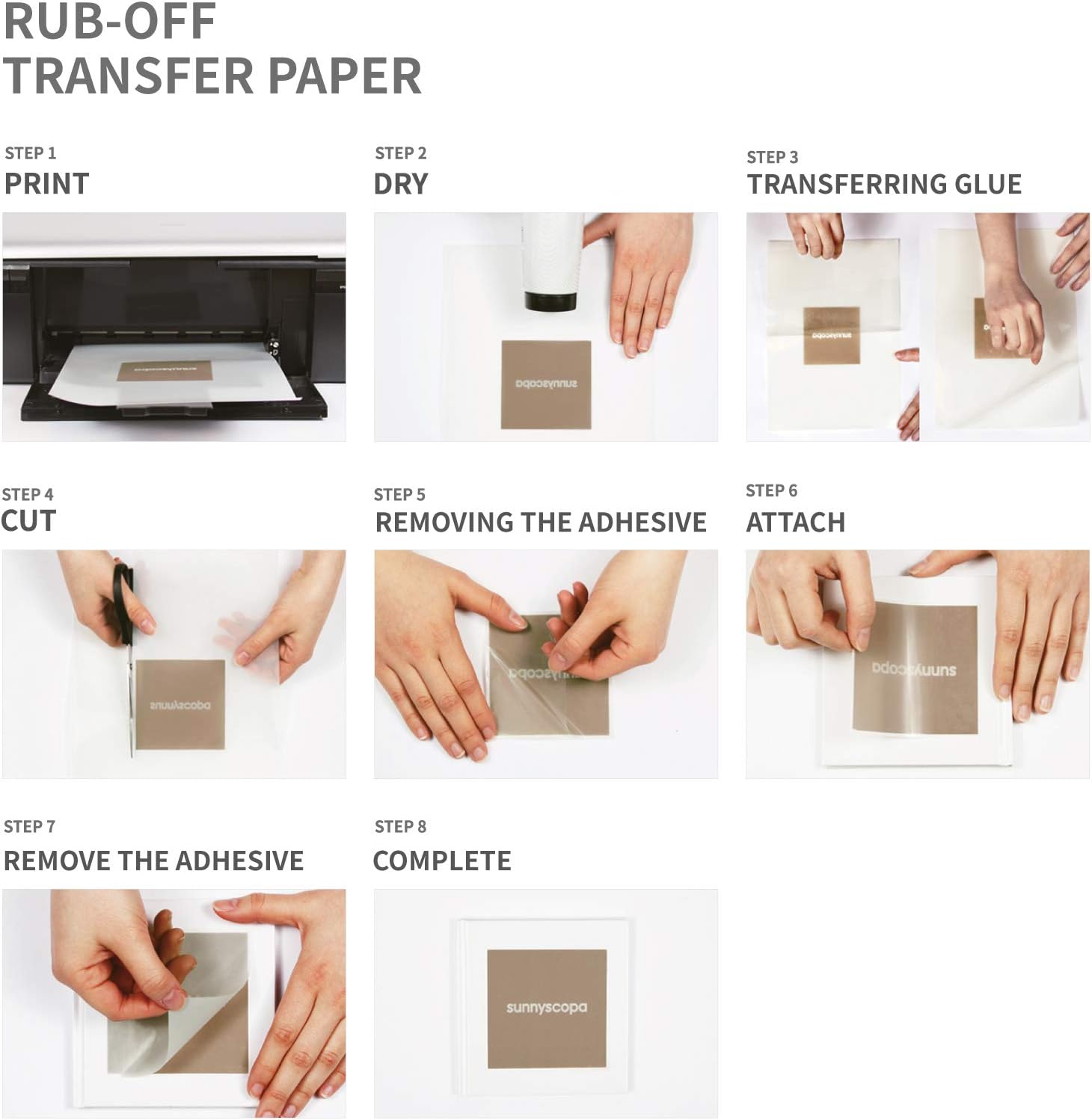 Christmas and More for DIY Personalized Gifts Sunnyscopa RubOff