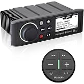 Fusion MS-RA70NSX Marine Entertainment System with Wireless Remote - Black