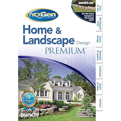 Amazon.com: Home & Landscape Design Premium NexGen3: Software