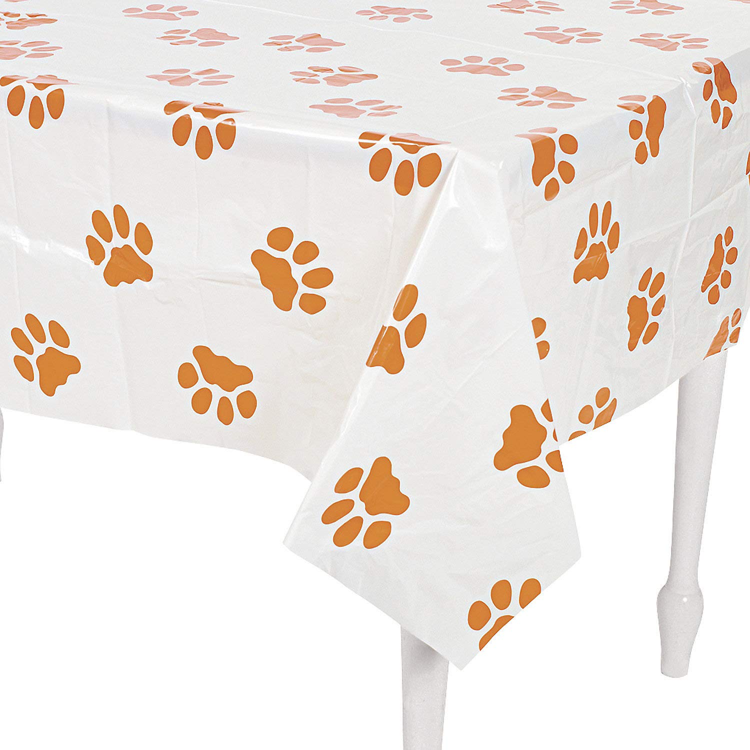 Best paw print table cloth