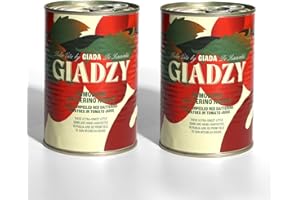 Giadzy by Giada De Laurentiis 2 Pack Whole Red Datterini Tomatoes, Unpeeled. Made in Italy with Simple Natural Ingredients.