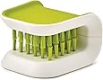 Joseph Joseph BladeBrush Knife and Cutlery Cleaner Brush Bristle Scrub Kitchen Washing Non-Slip, One Size, Green