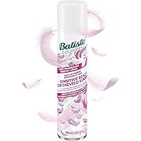 Batiste Dry Shampoo Sensitive Scalp Lightly Scented Gentle Dry Shampoo for Instant Refresh, Dermatologically tested, 200ml