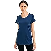 ZSOSBA METARINO 100% Merino Wool T-Shirt Women,Short Sleeve Lightweight Crew Neck Base Layer Tee Shirt for Travel,Hiking