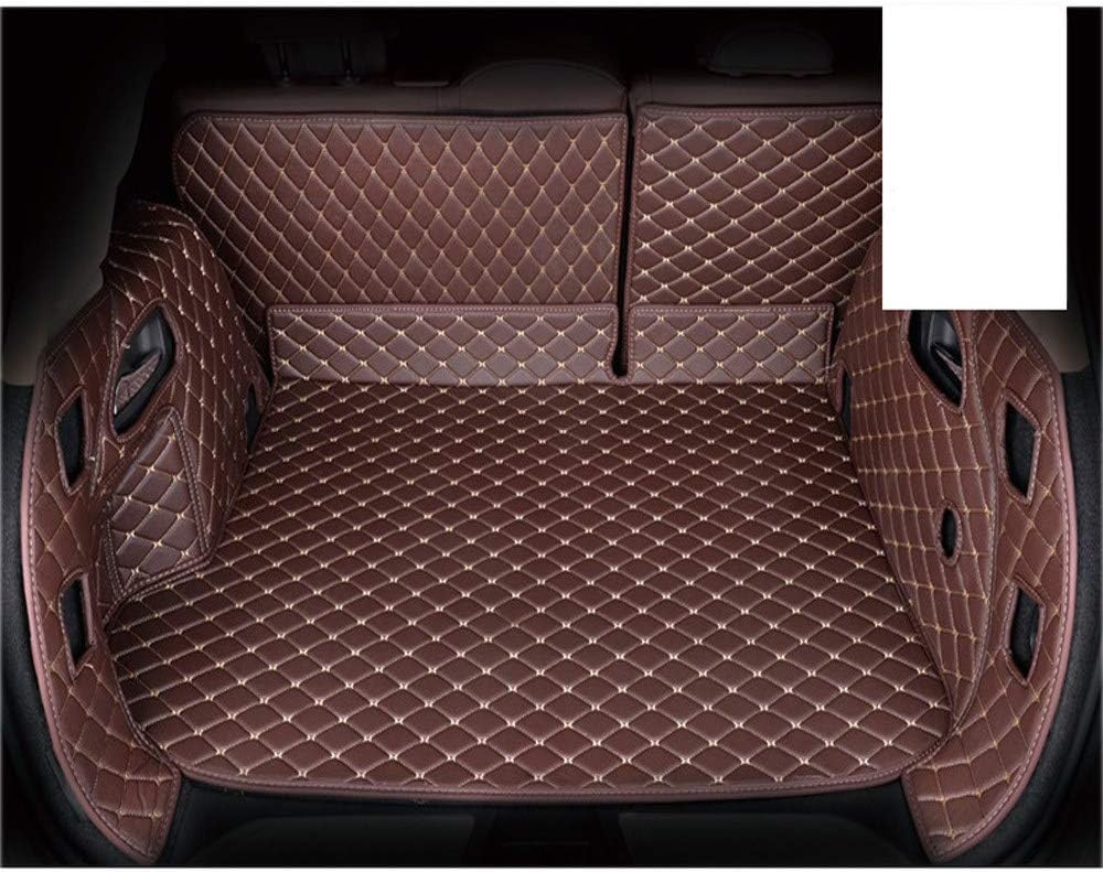 MAOMAOQUEENss Trunk Mats Compatible With Infiniti Q50,Trunk Liner Custom Fit,Fully Surrounded,Environmental Protection,Scratch Resistant,Reduce Noise, Non-Slip Shock Absorption,coffee-Q50-Hybrid-2015