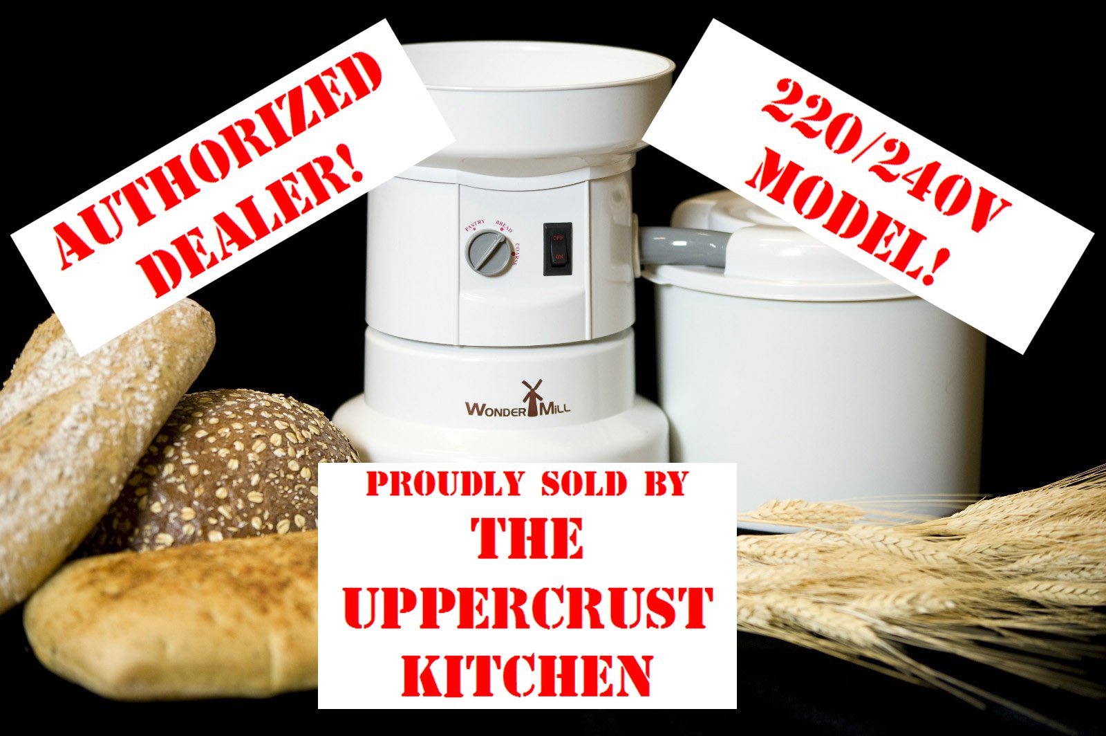 WonderMill Grain Mill (240v) International Model Buy Online in UAE. Kitchen Products in