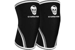 Gymreapers Elbow Sleeves for Weightlifting Powerlifting and Bench Press Support and Compression for Tendonitis Pain Relief 5mm Neoprene Training Gear for Men and Women