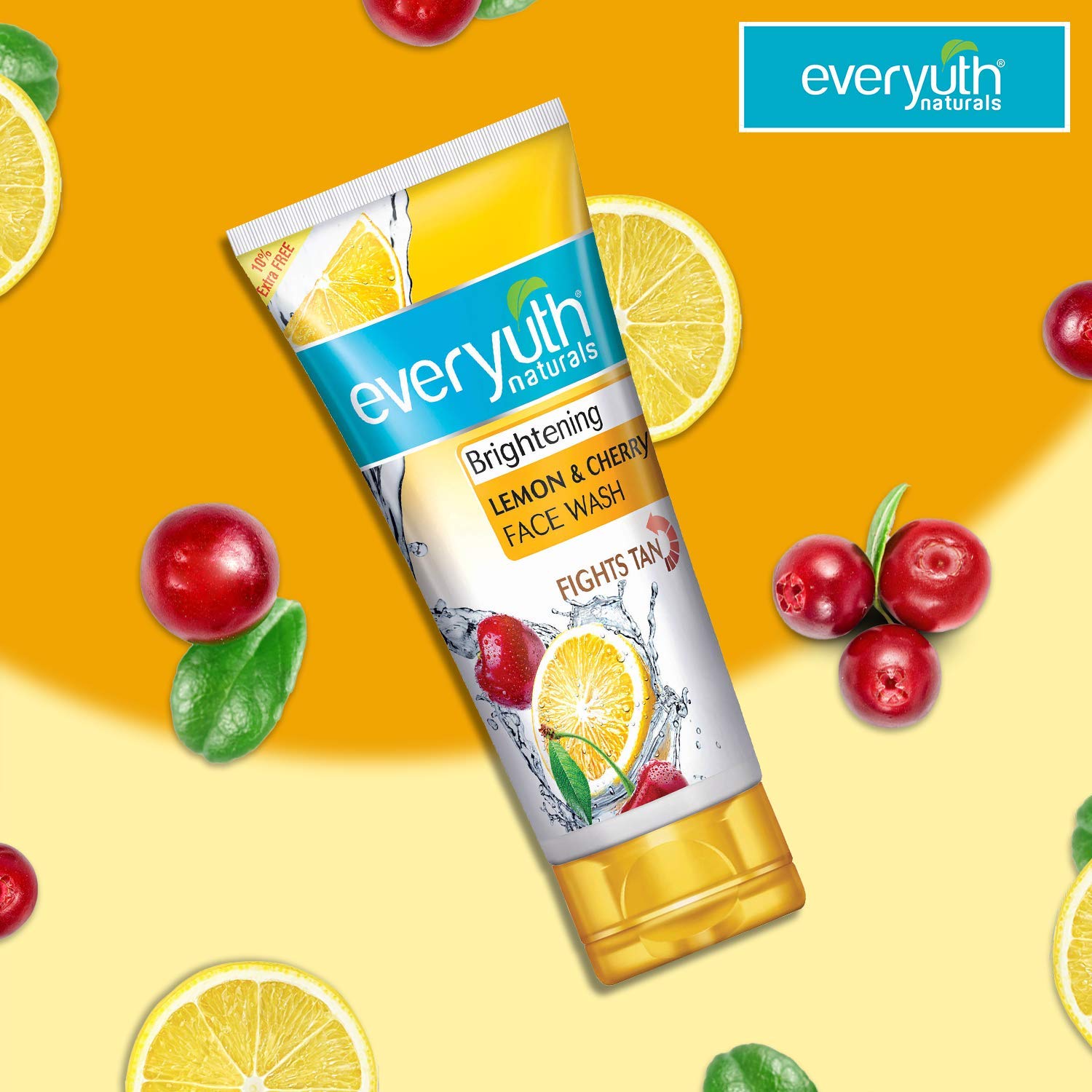 everyuth lemon cherry face wash